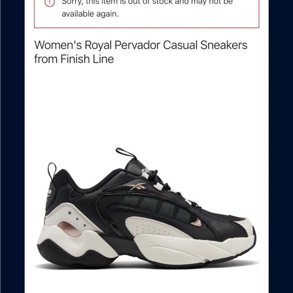 Reebok royal pervader sport sneakers for women